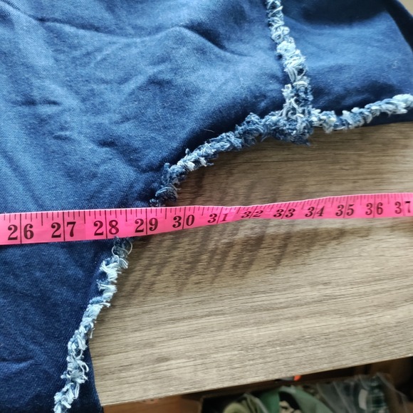 Handmade Denim Hand Painted Horse Open Front Jacket Sz 2X - Picture 5 of 6